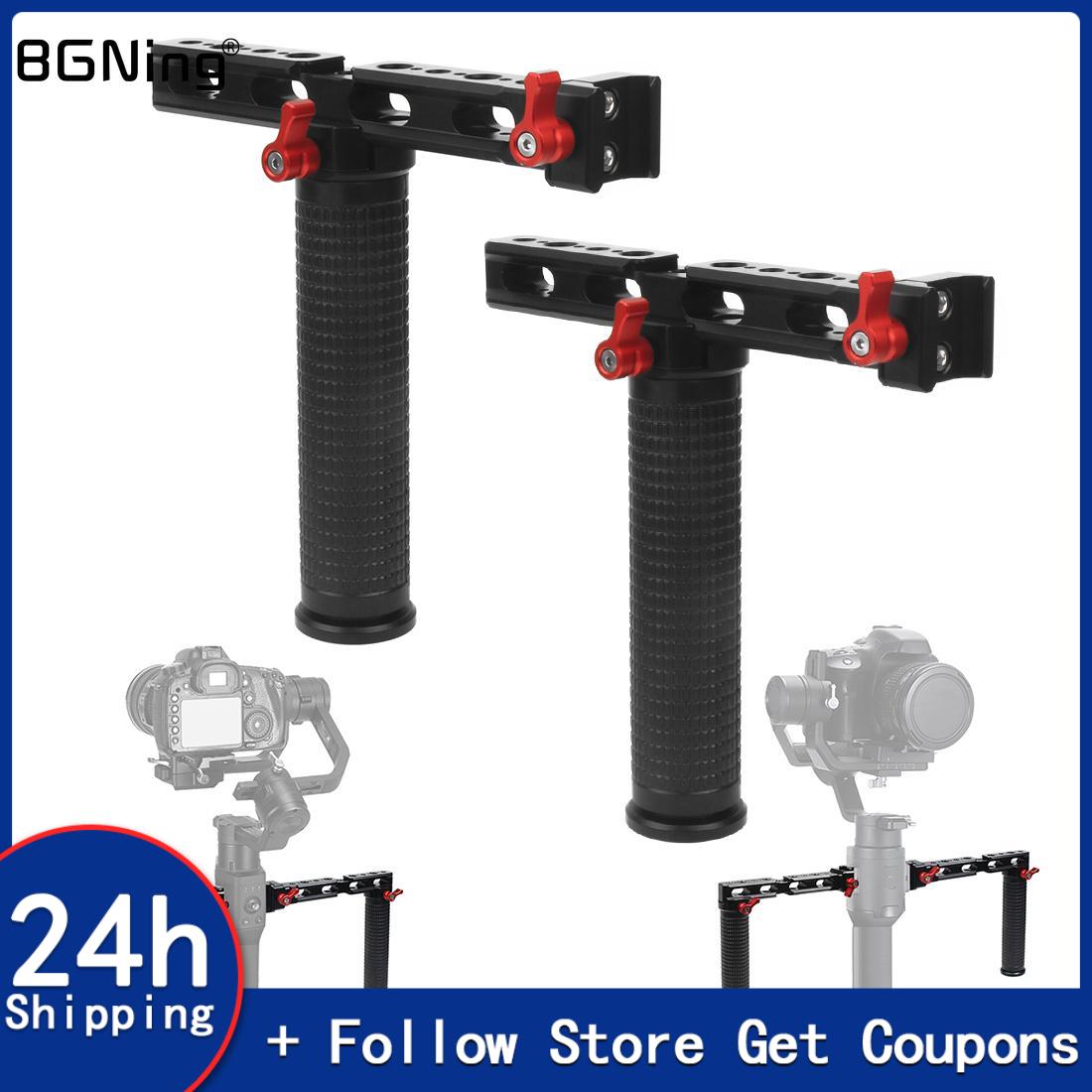 RS2 RSC2 Gimbal Extension Dual Handle Grip Side Handgrip Quick Release Knob Lock Mount for DJI Ronin RS RSC 2 Stabilizer Bracket