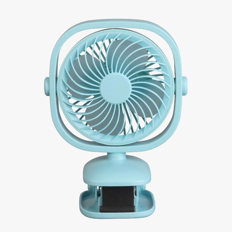 Very Stylish Portable Clip Mini Fan Personal Desk Fan USB Rechargeable Cooling for Outdoor Camping Golf Cart Stroller Home Office. 