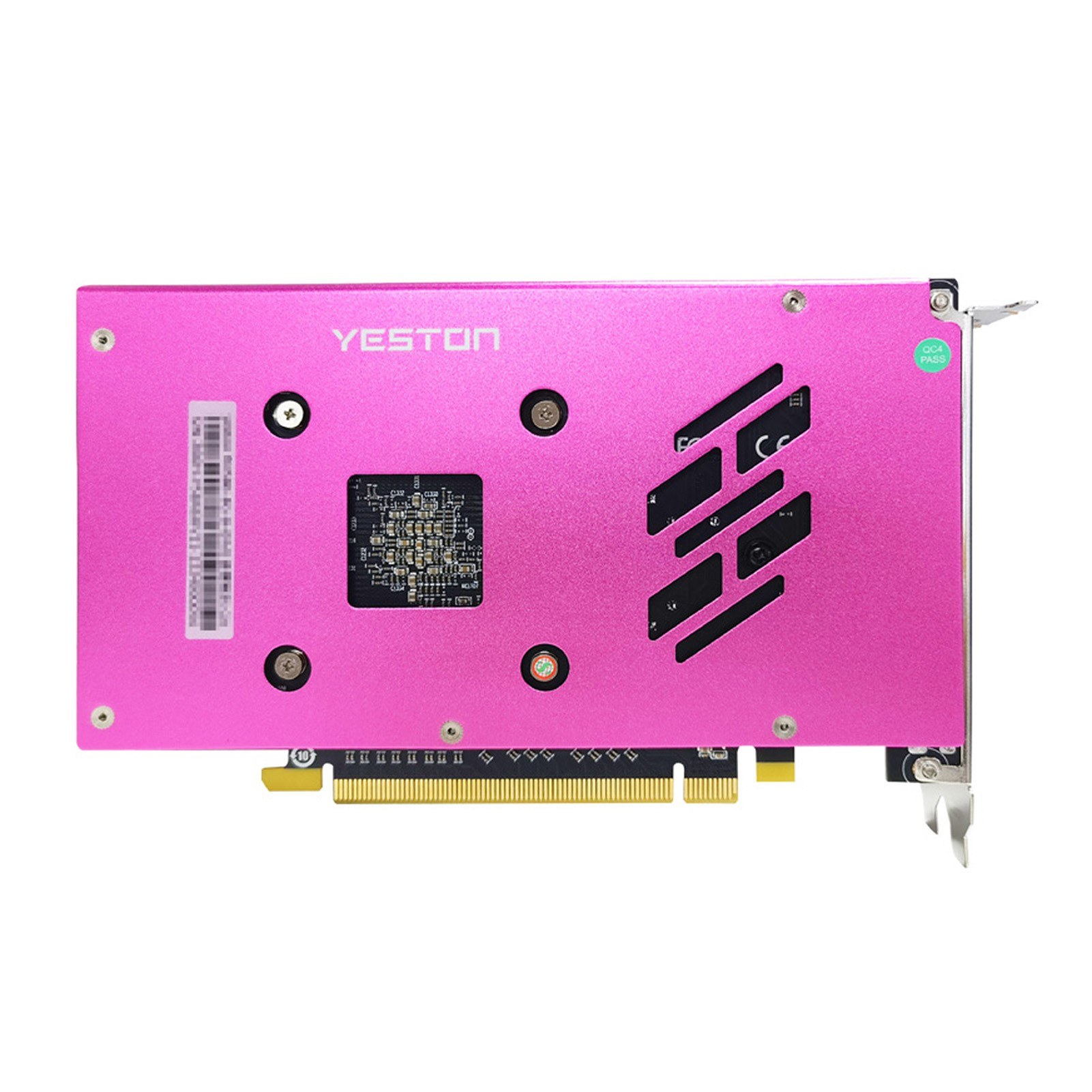 Yeston RX580-4G: 6-screen 4K support - purple. 