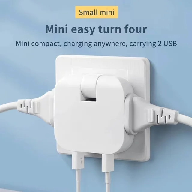 3 in 1 Mutli Plug Travel Adapter Socket (3 Power Socket) High Power EU Bangladesh Standard 180° Rotating Coverter Socket AC Adapter. 