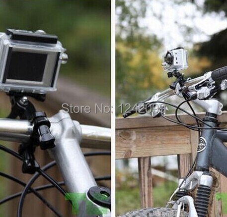 【VisioN Shop】Clownfish Bike Bicycle Handlebar Seatpost Mount Holder Stand For Hero7 6 5 4 3 SJCAM Sj5000 SJ6/7/8 H9 H5S. 