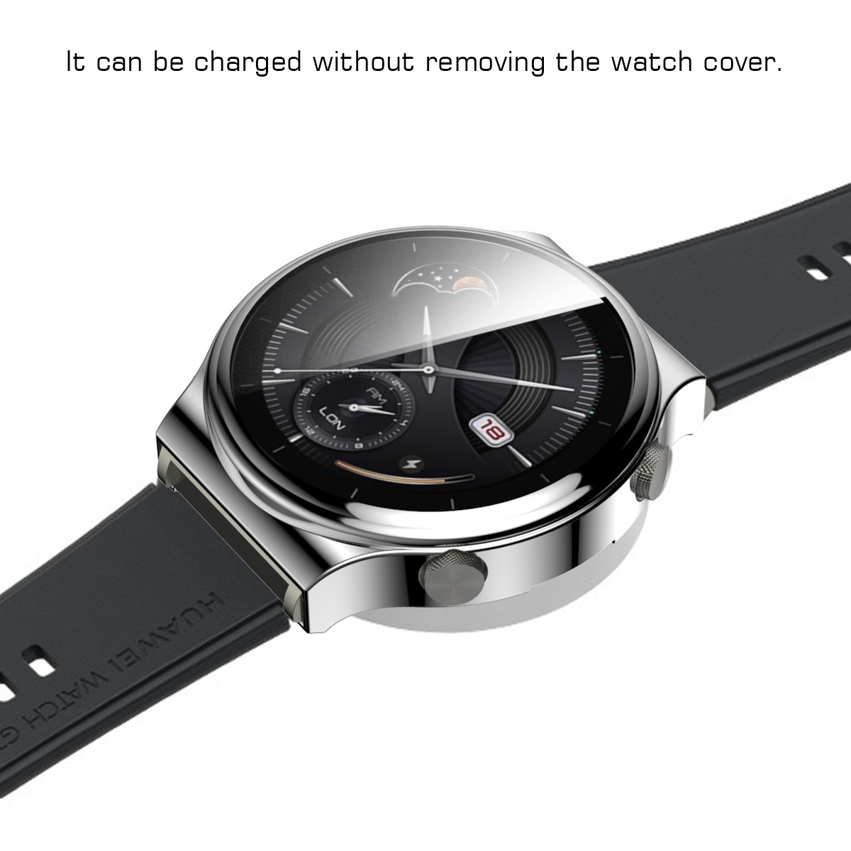 For Huawei Watch GT 2 Pro Full Coverage TPU Protective Case Cover. 