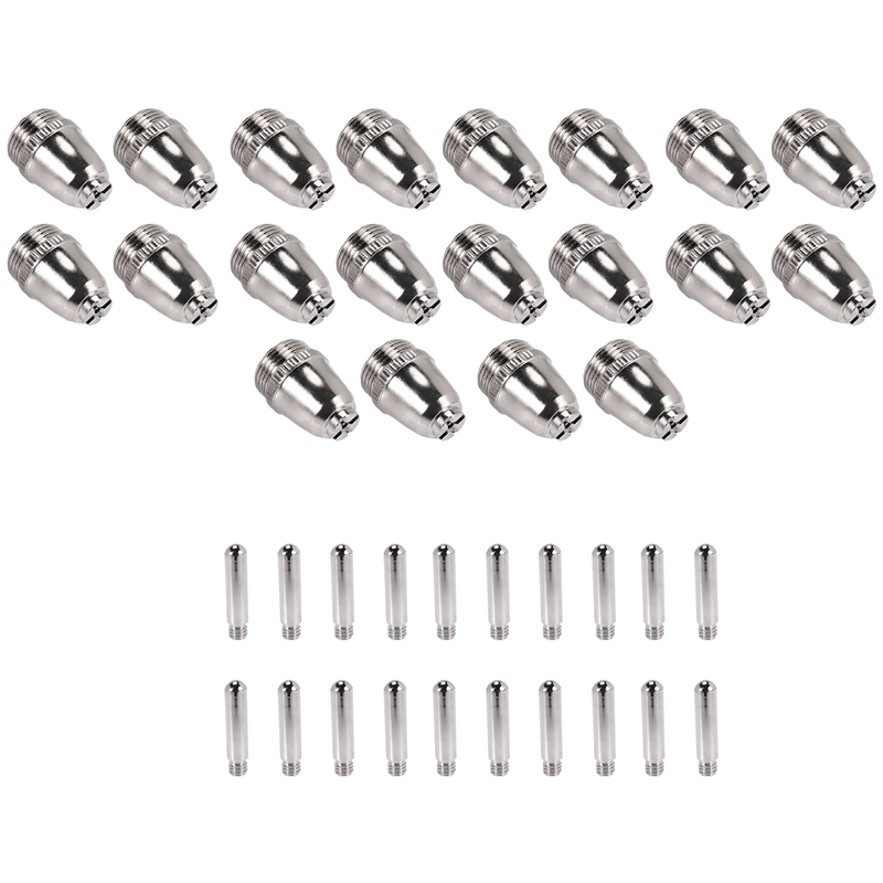 40Pcs SG55 Plasma Cutter Kit 60A -60 Torch Tip Electrode Nozzle