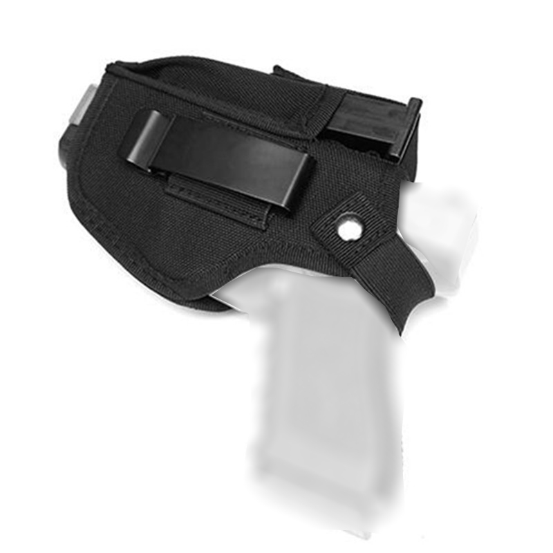 Tactical Left Right Interchangeable Invisible Holster Outdoor CS Multi-function Waist Cover Accessory Bag. 