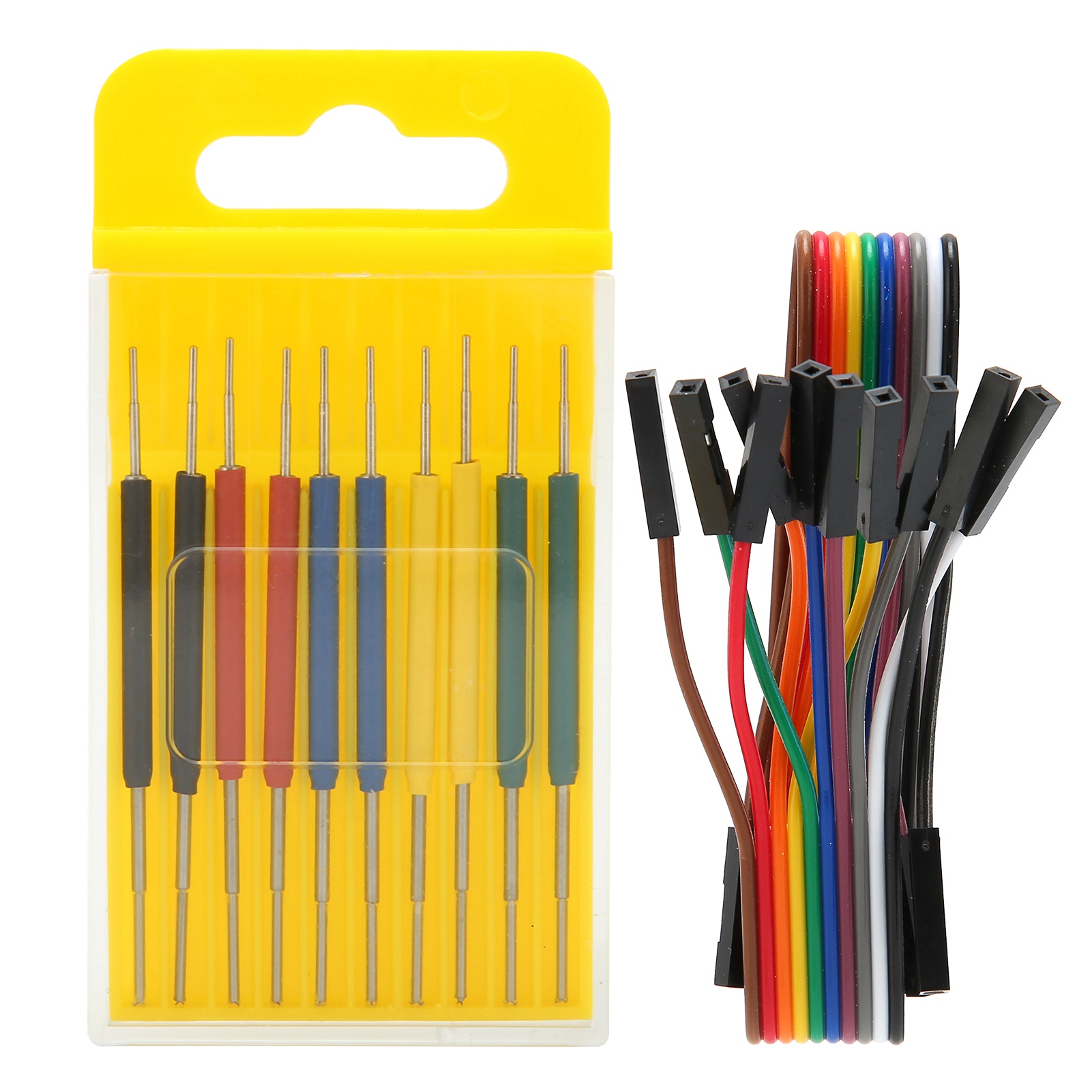 10Pcs Micro IC Hook Clip Mini SOP SOIC Test Leads Clamp Tester Multimeter Adapter. 