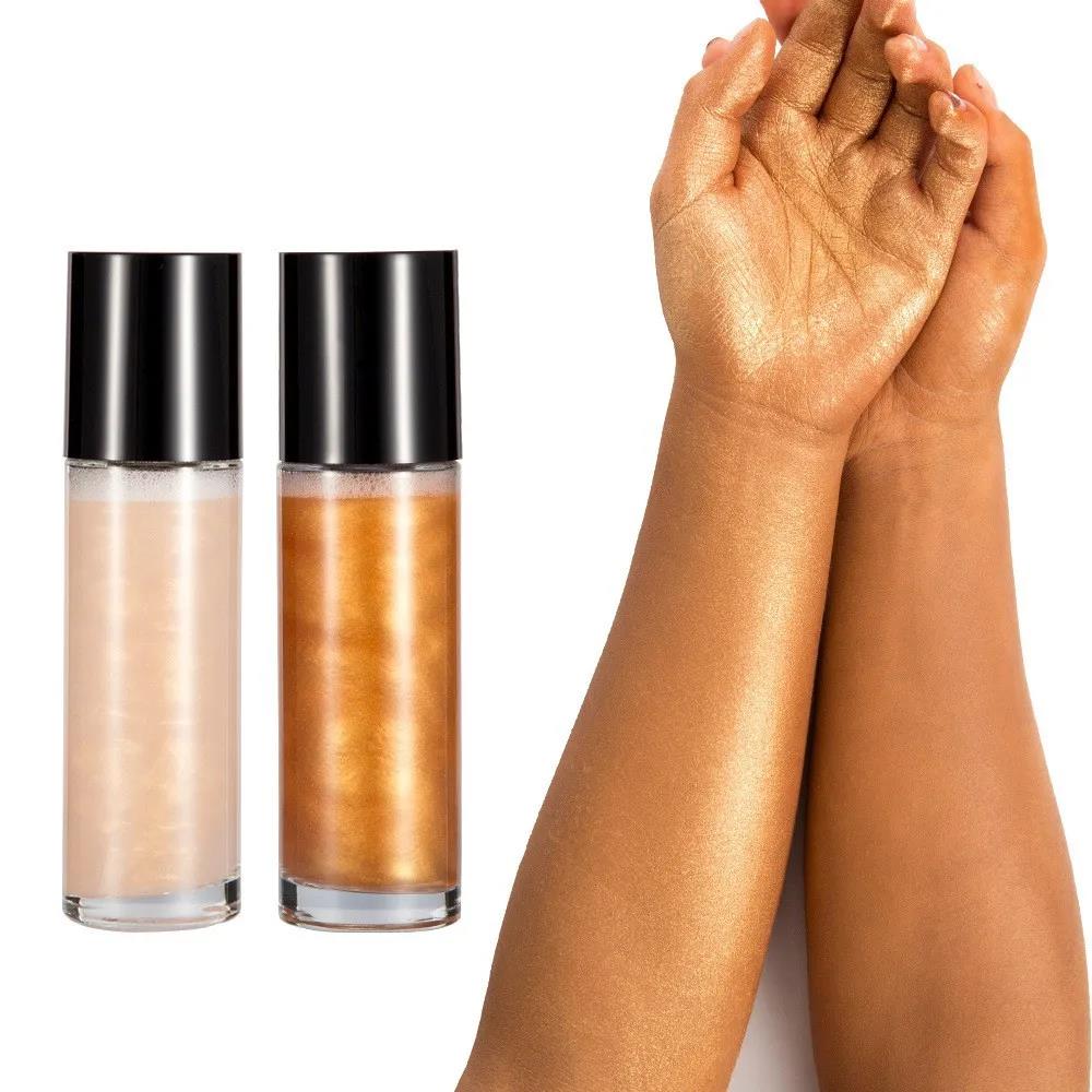 Latei Posies 100ml Iconic London Illuminator Liquid Highlighter Prep Set Glow Highlight Makeup Mist Spray Quicksand Moisturizing Before. 