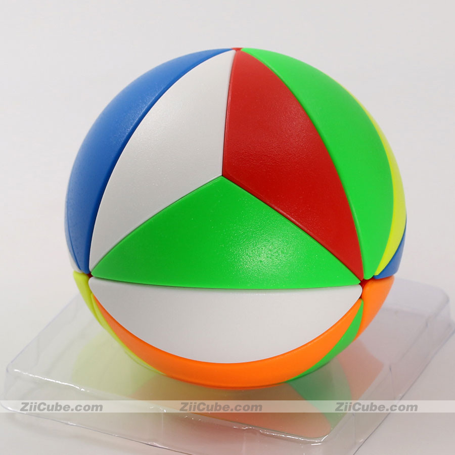 【happy one】Magic Cubes Puzzle YongJun YJ Maple Skew Yeet Ball Anti Stress Round Shape Colorful toy game cubo. 