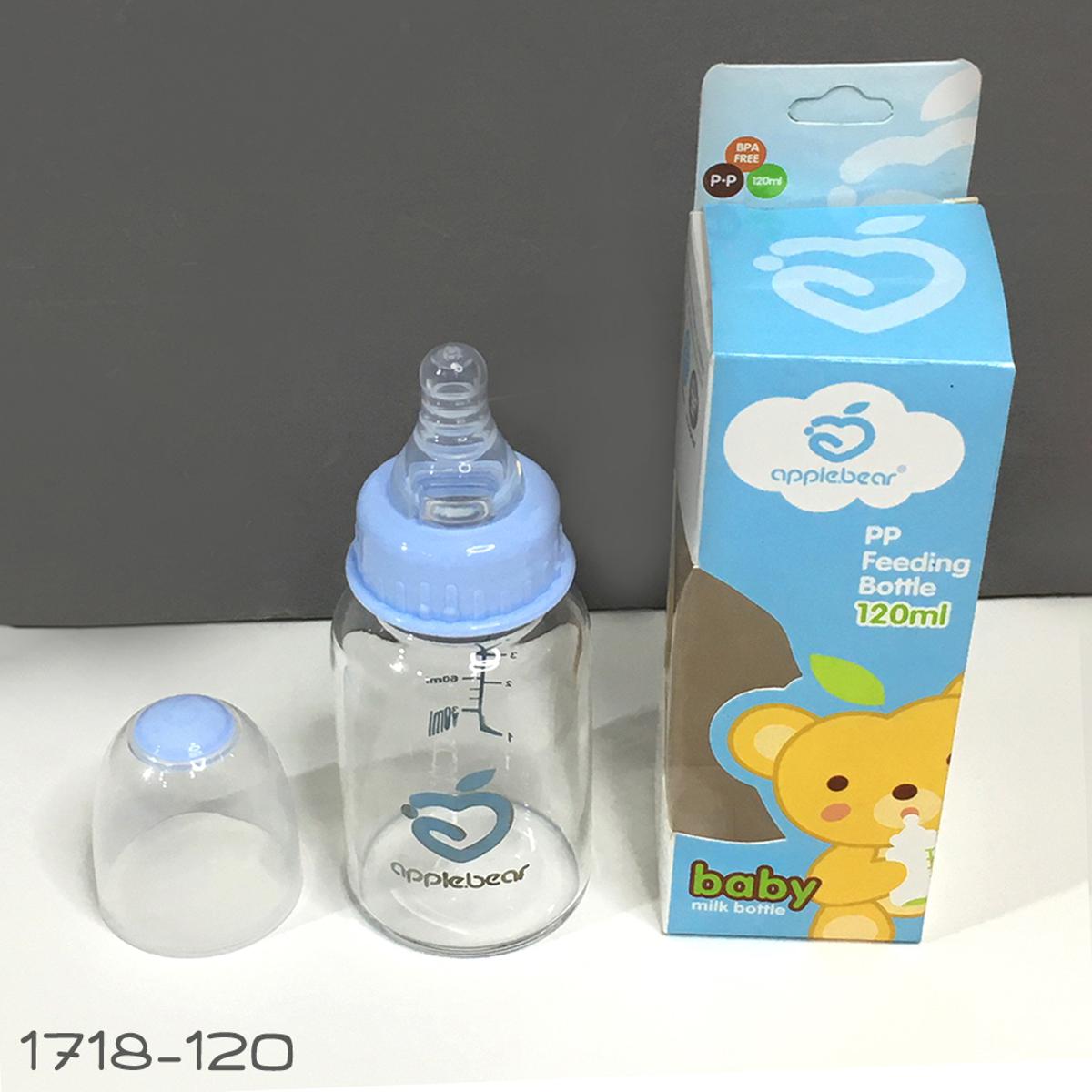 Apple Bear baby feeder bottle - 120ml