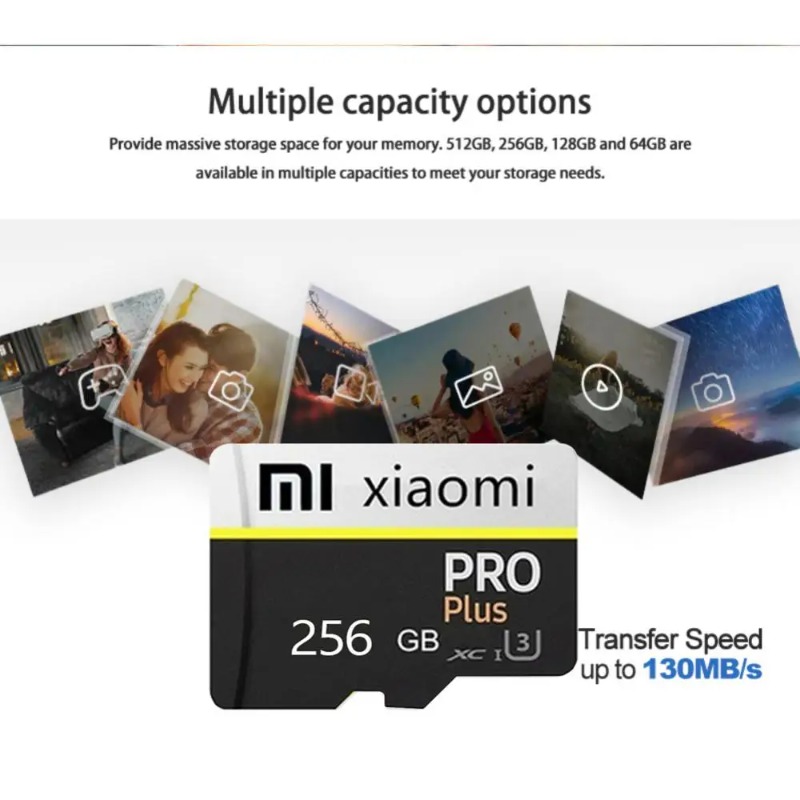 100%Original Product+FREE Shipping+COD Xiaomi 2TB 1TB Class 10 Micro TF SD Card High Speed Memory Card 512GB 256GB SD Memory Card For Nintendo Switch Phone/Ps4/Ps5. 