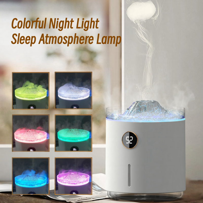 Volcano Flame Essential Oil Aroma Diffuser 350ML Smoke Ring Air Humidifier USB Ultrasonic Mist Maker Fragrance Mini Humidifier | Daraz.com.bd