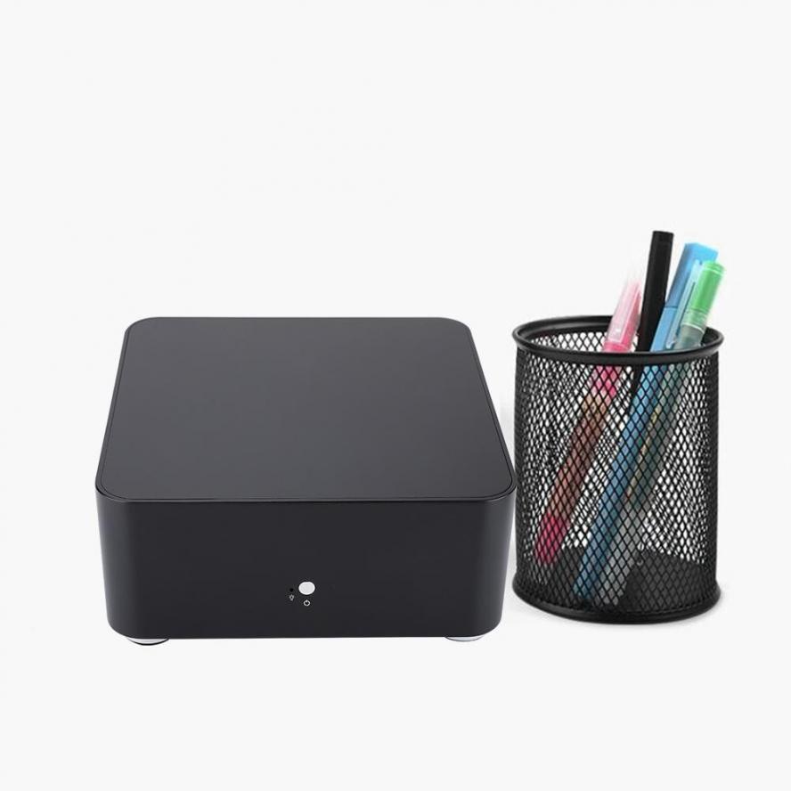 Aluminum alloy case for mini computer case, HTPC case for onysa 3.5 mm with dual USB3.0 / USB 2.0 interface. 