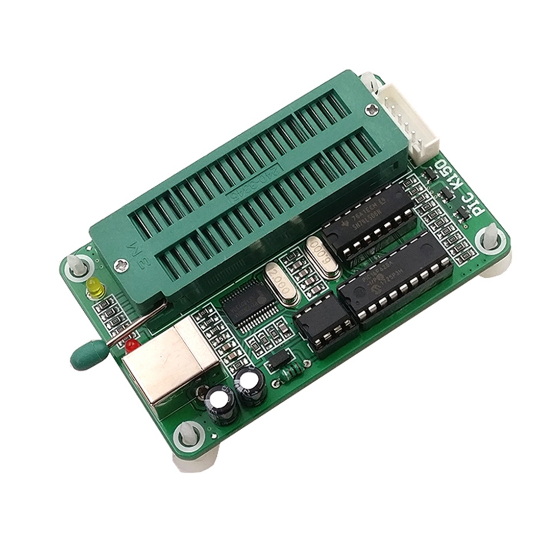 PIC K150 Programmer Microchip PIC Burner USB Downloader with Cable. 