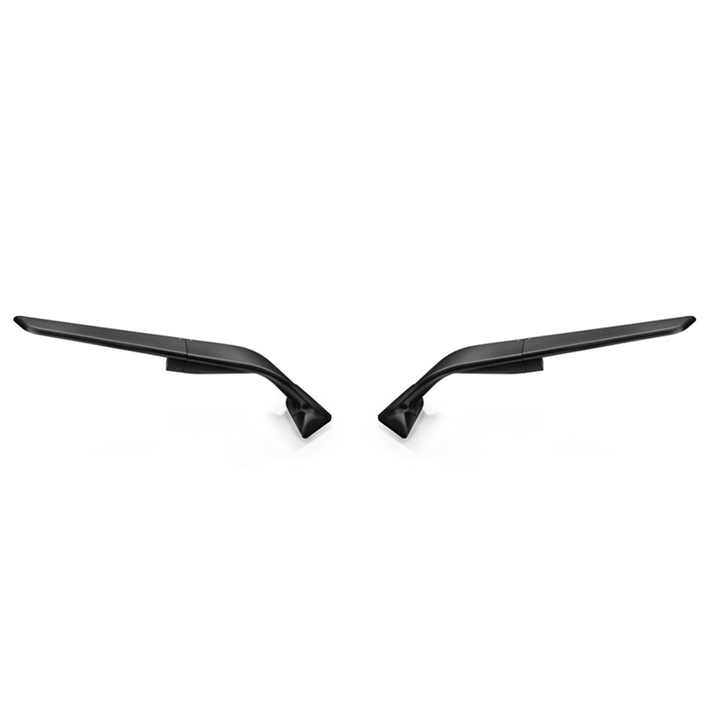 Motorcycle Side Rear View Mirrors for Ducati Panigale V2 955 V4 1100 2020-2022 (Black)
