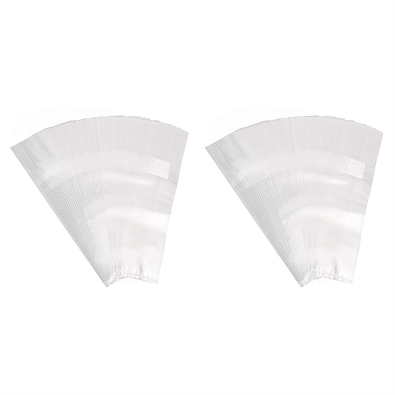 TWEXQNY 200Pcs Mushroom Growing Bag Spawn Bags Thick 6 Bags 5.9Inchx13.8Inch 0.2 Micrometre Filter Breathable Autoclavable