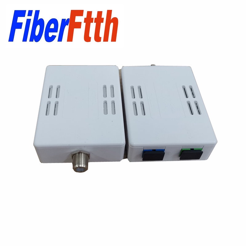 1pcs 1550nm Passive Mini CATV Optical Receiver Node with WDM. 