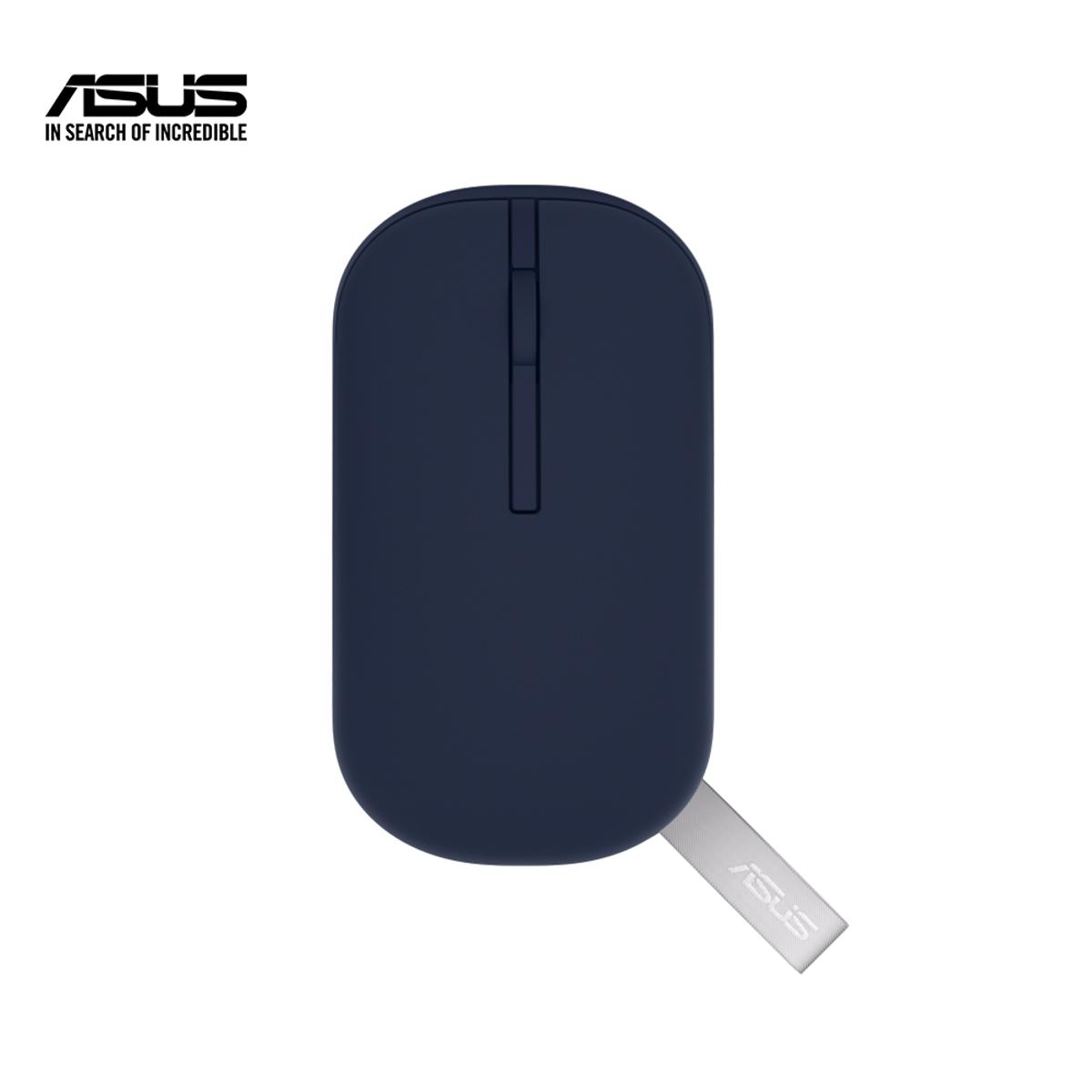 Asus MD100 Marshmallow Mouse - 2.4G and Bluetooth Wireless - Optical Tracking - 1600 DPI - Compact - Colorful - Portable
