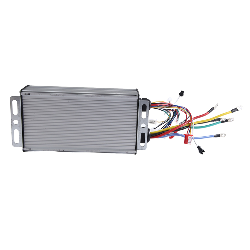 Intelligent Brushless Controller 48V-84V 3000W E-Bike Brushless Motor Controller 24Tube for Electric Bicycle Scooter Easy to Use. 