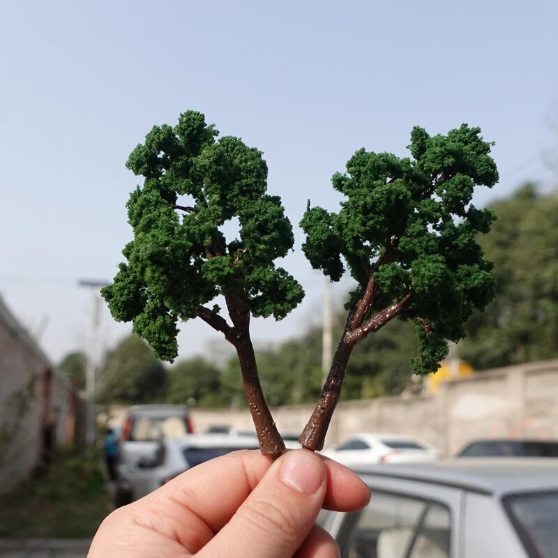 【Lejia】1/87 Scale Tall in 110mm 18mm Pin Landscape Model Train Layout Model
