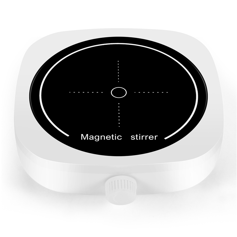 Magnetic Stirrer Mini Lab Stir Mixer Portable Stirrer Plate with Stir Bar 2L 4000RPM for Laboratory EU Plug. 