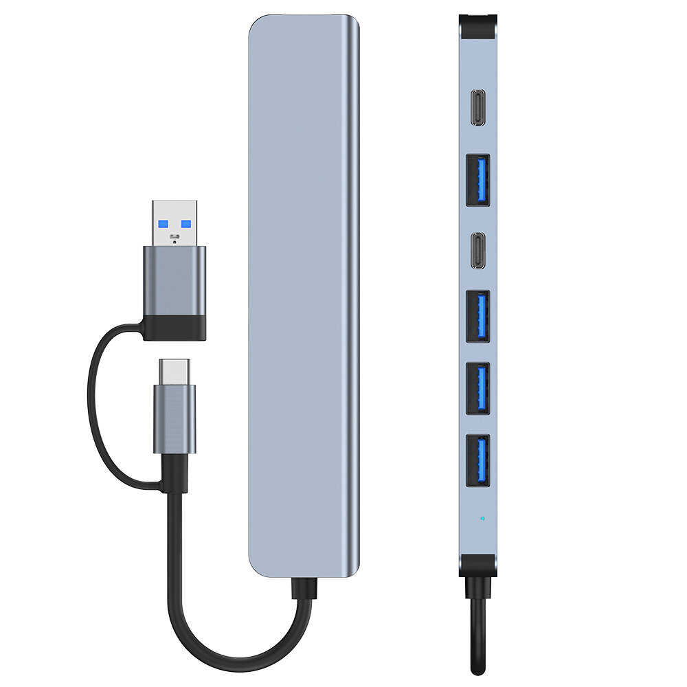 7-in-1 Type-C base USB2.0x4 USB3. 
