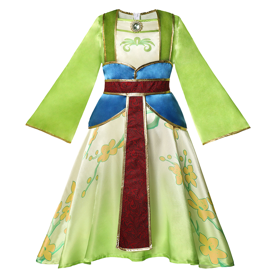 Mulan green dress best sale