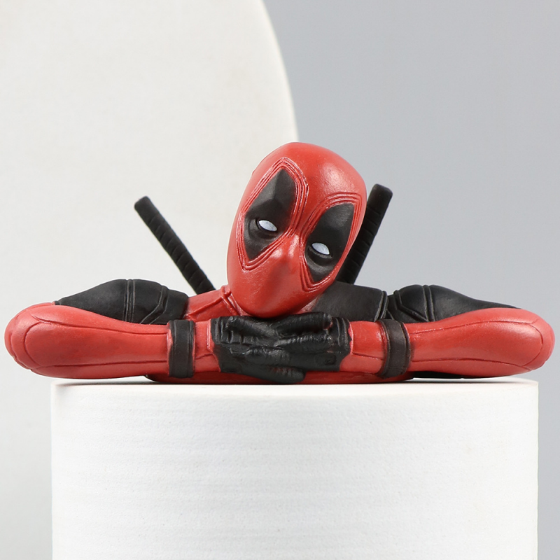 Deadpool Model Doll 3 Mini Hand Ornaments. 