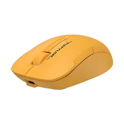 A4tech FG15C Air2 FStyler Wireless Yellow Dual Function Air Mouse. 
