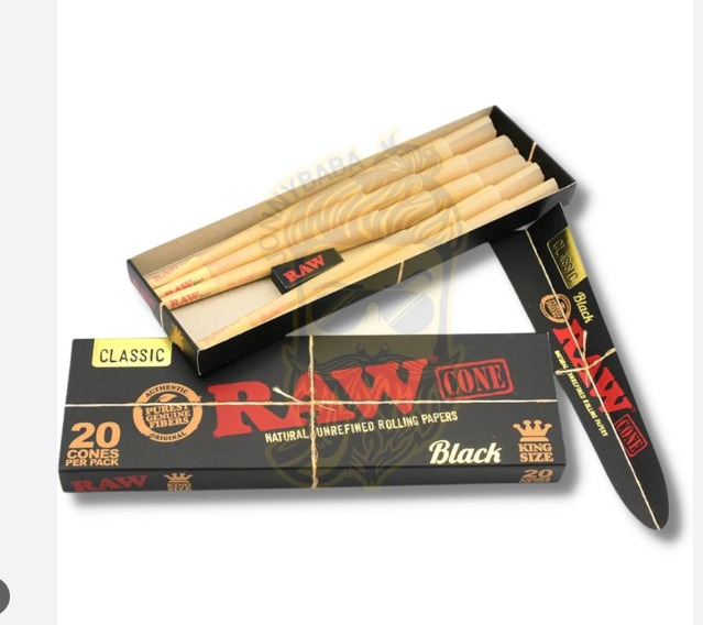 Black raw 1 pice paper for
