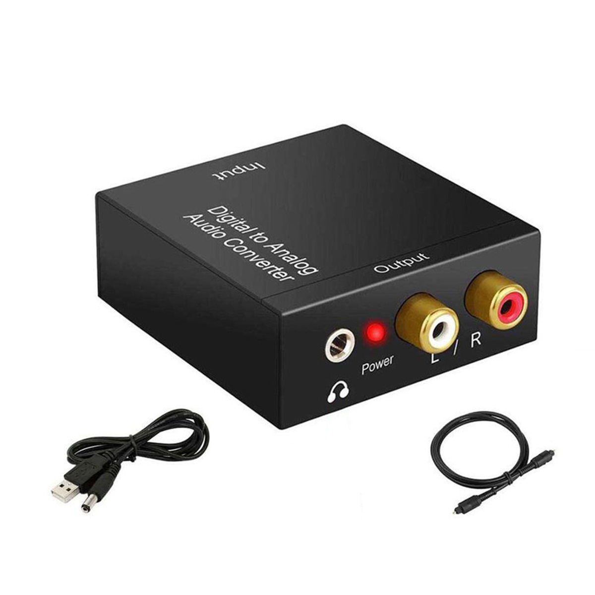 Top-Tier Option - DAC SPDIFT Optical Adapter from Tea Digital to Analog Audio Converter - Reliable Accessory
