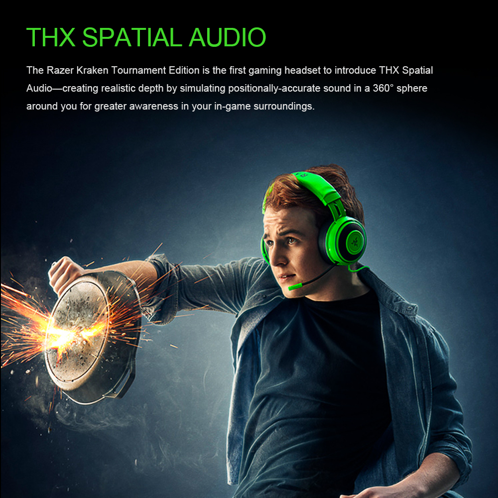 Razer kraken tournament edition best sale static sound