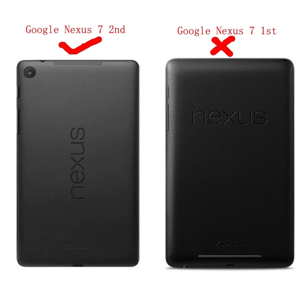 【Lejia】Nexus 7 2013 TPU case - for New Google Nexus 7 FHD Tablet pouch silicon cover funda (Not for Nexus 7 1st. 