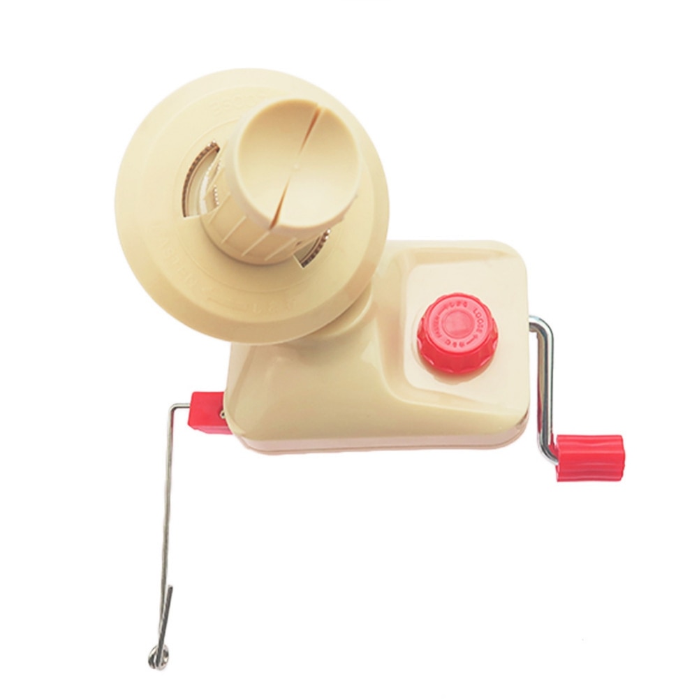 Small  Hand Operated Cable Needle Wool Winding Machine In Box Swift Yarn Fiber String Ball Wool Winder Holder For Household. 