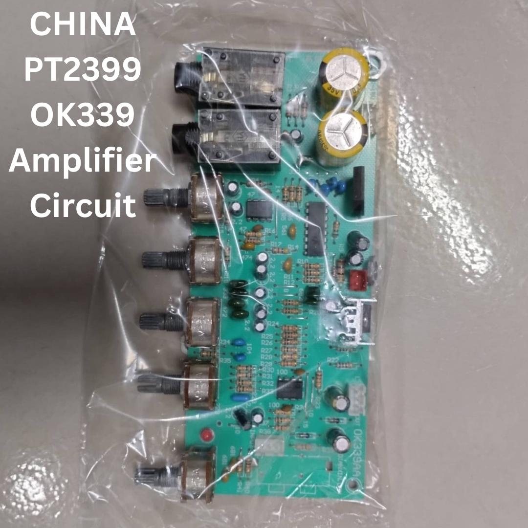 CHINA PT2399 OK339 Amplifier Circuit OK339 Digital Karaoke Amplifier DC 12-15V 3A Dual Power Low Noise Filter Circuit Module HiFi Audio Module. 