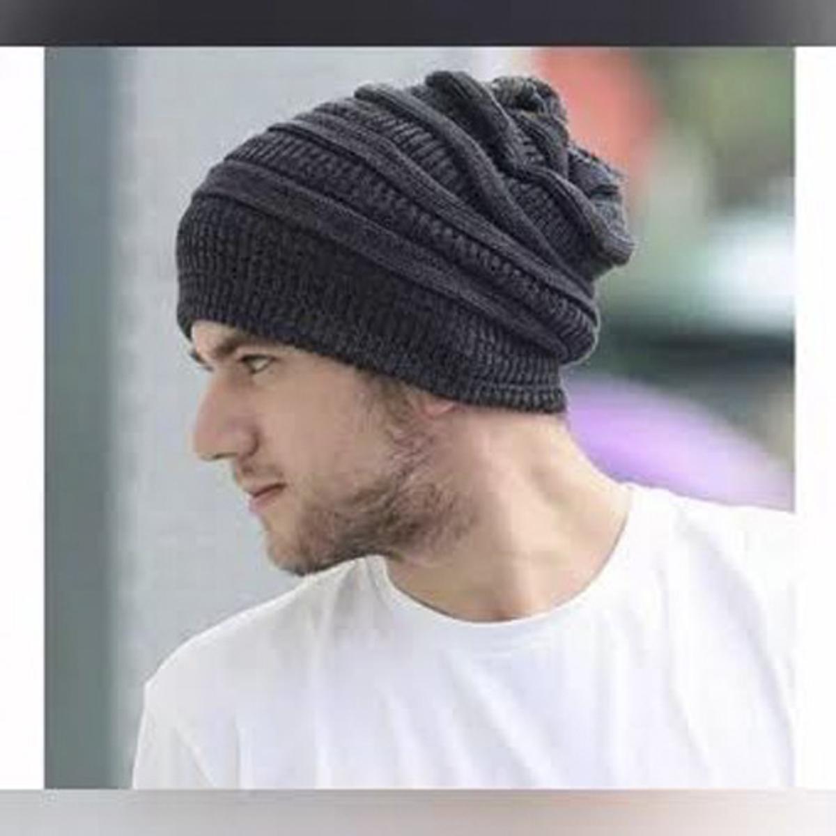 male woolen cap