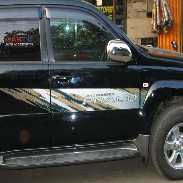 TOYOTA PRADO 05 body sticker car vinyl sticker car graphics decals car side decals and graphics CAR STICKER GREEN