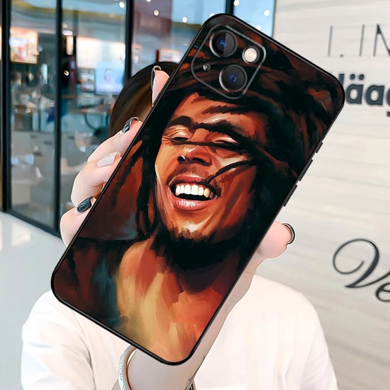 Bob Marley Phone Case on For iPhone 13 12 11 14 15 Pro Max 8 7 Plus SE 2020 XR X XS MAX Soft Back Cover. 