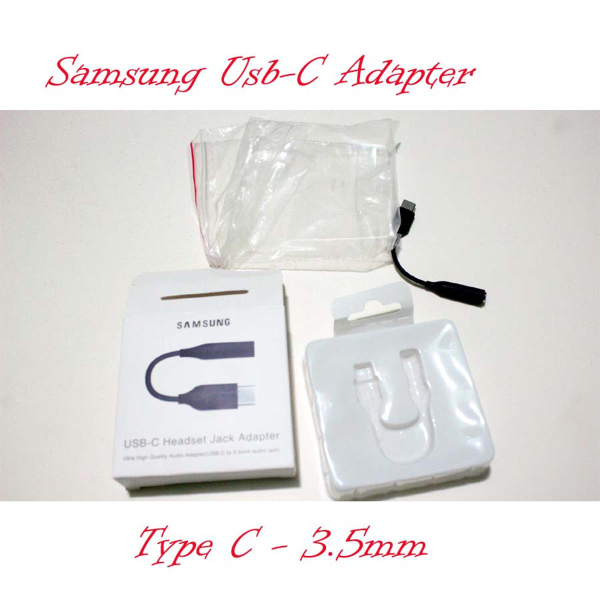 Adapter For SAMSUNG Galaxy Note 10 Plus 10+ A90 A80 A6/Samsung Type - C to 3.5mm Headphone Adapter