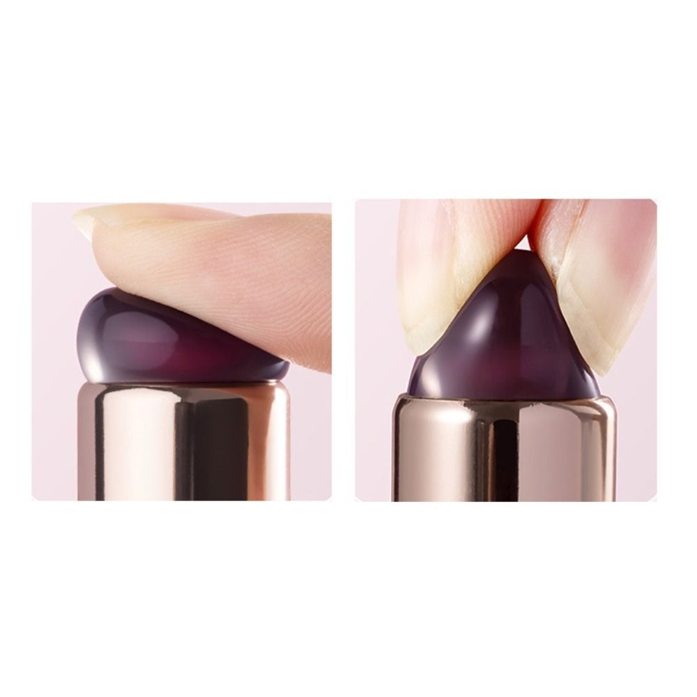 【The Edge of Beauty】Head lip brush new silicone soft tool portable like fingertips elastic lipstick brush lip. 