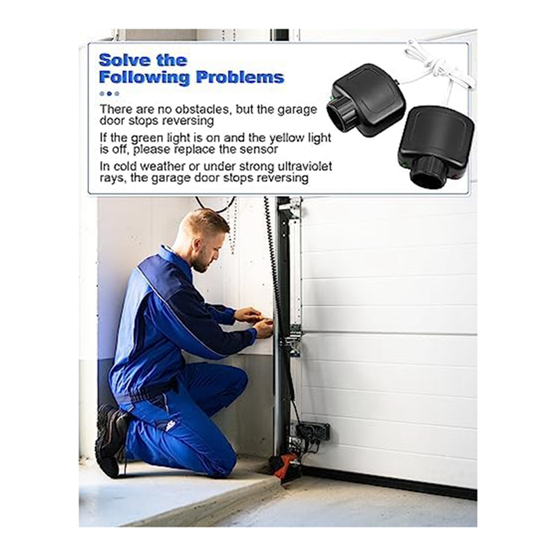 Garage Door Opener Safety Sensor for Garage Door Opener Accessories LSO50 LDO33 LDO50 Garage Sensor Accessories. 