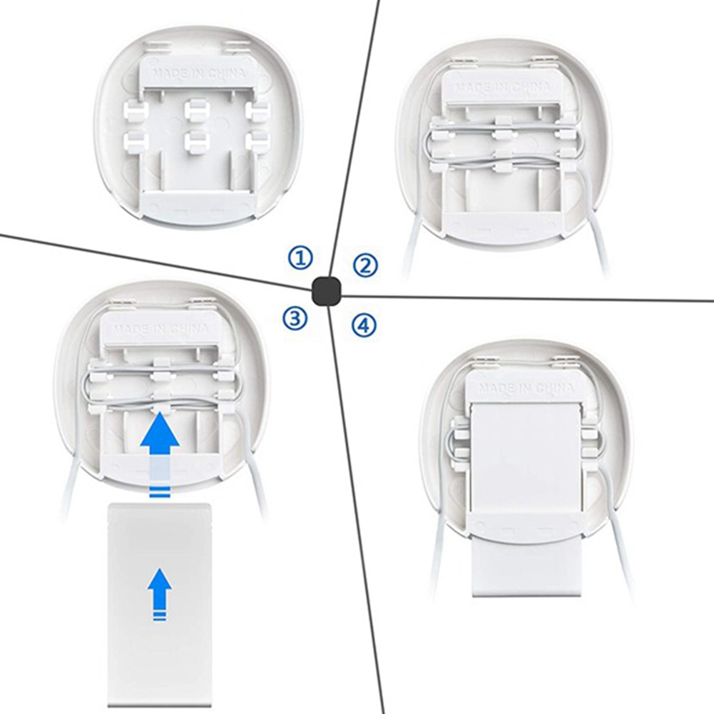 Router Wall Mount Bracket Mesh WiFi System Storage Bracket with Cord Management for Office for -Link Deco /E4/P9/S4. 