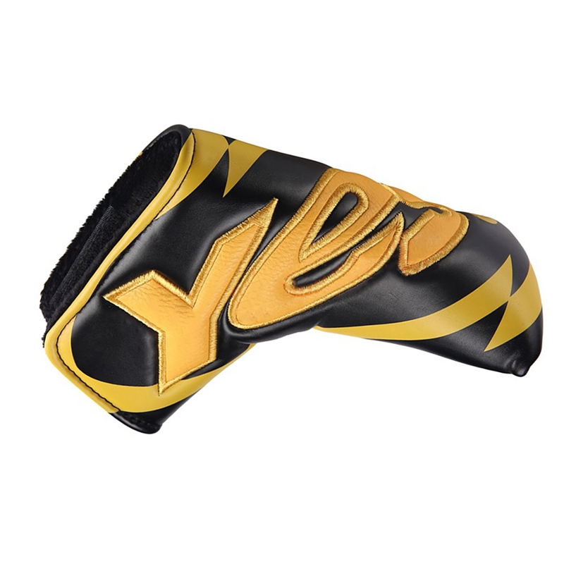 Golf Club Blade Putter Cover Headcover with PU Closure,Yes Printed. 