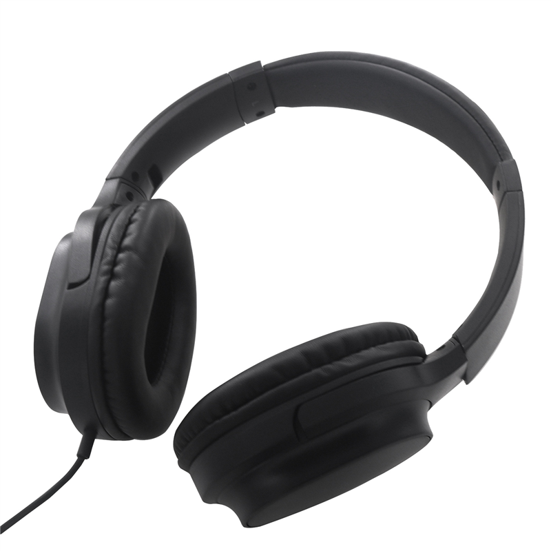 Guitar Headphone Guitar Amplifier Audio Mixer over Ear Headset Retractable Foldable Wired Stereo Headphone