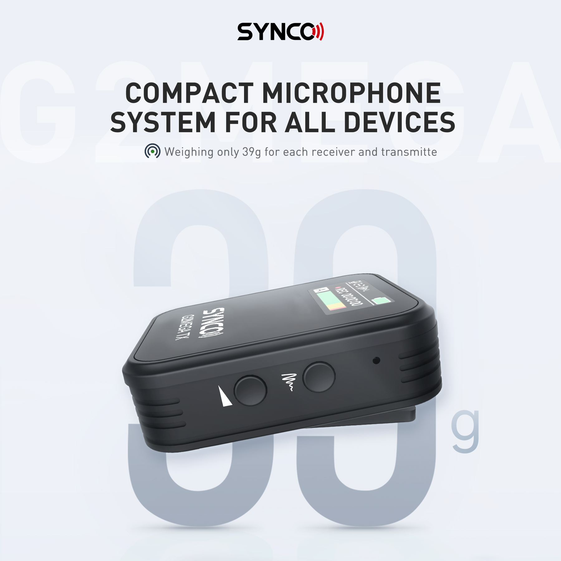 SYNCO G2A2 G2A2 Pro G2 A2 Max G2 A2 Mega Wireless Lavalier Microphone with Charging Case for Smartphone Camera Vlogging Streamin. 