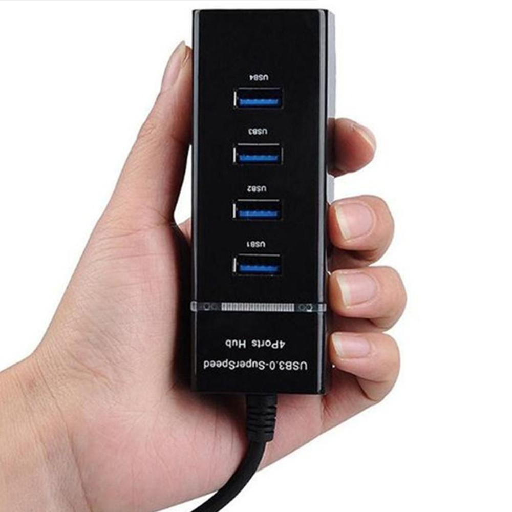 【VisioN Shop】4-port USB3.0 HUB High USB Hub For Computer T4K1. 
