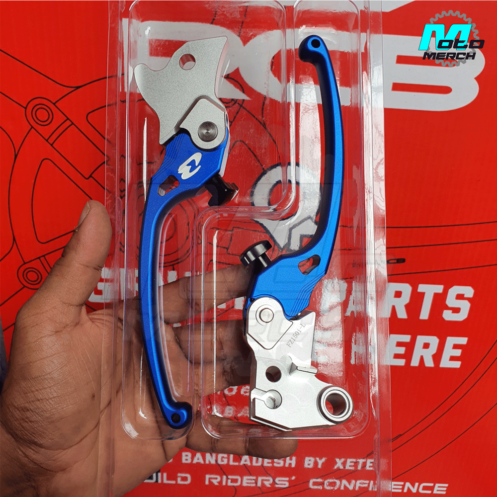 RCB S3 Brake and Clutch Lever BLUE for R15 V3. 