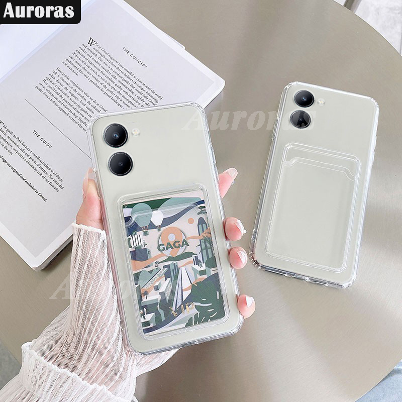 Phone cover For vivo Y03 case shell High Transparent Clear Protective with Card Slot Shockproof Air Cushion For Vivo Y03 4G Cases Housing