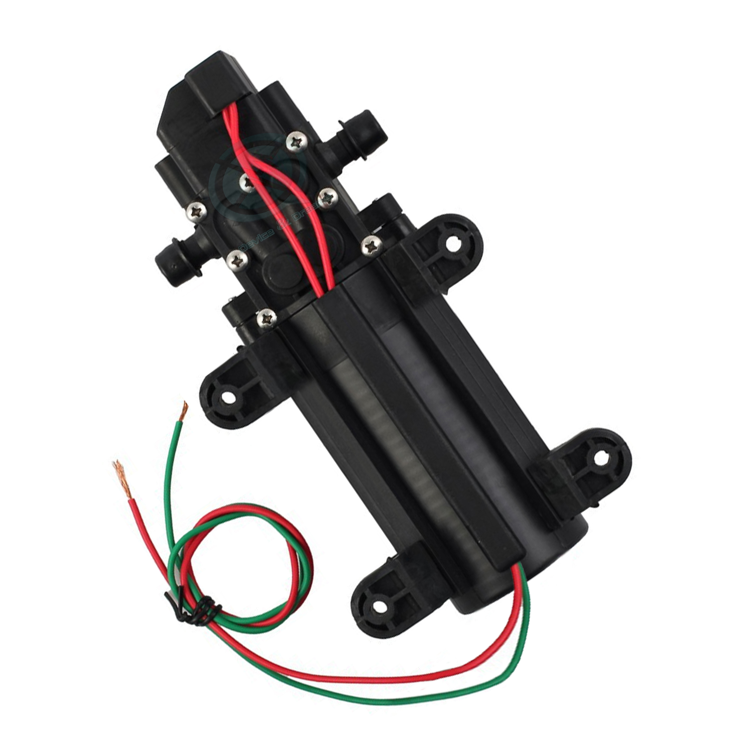 Micro Diaphragm High Pressure Water Pump Automatic Switch 130PSI DC 12V to 24V. 