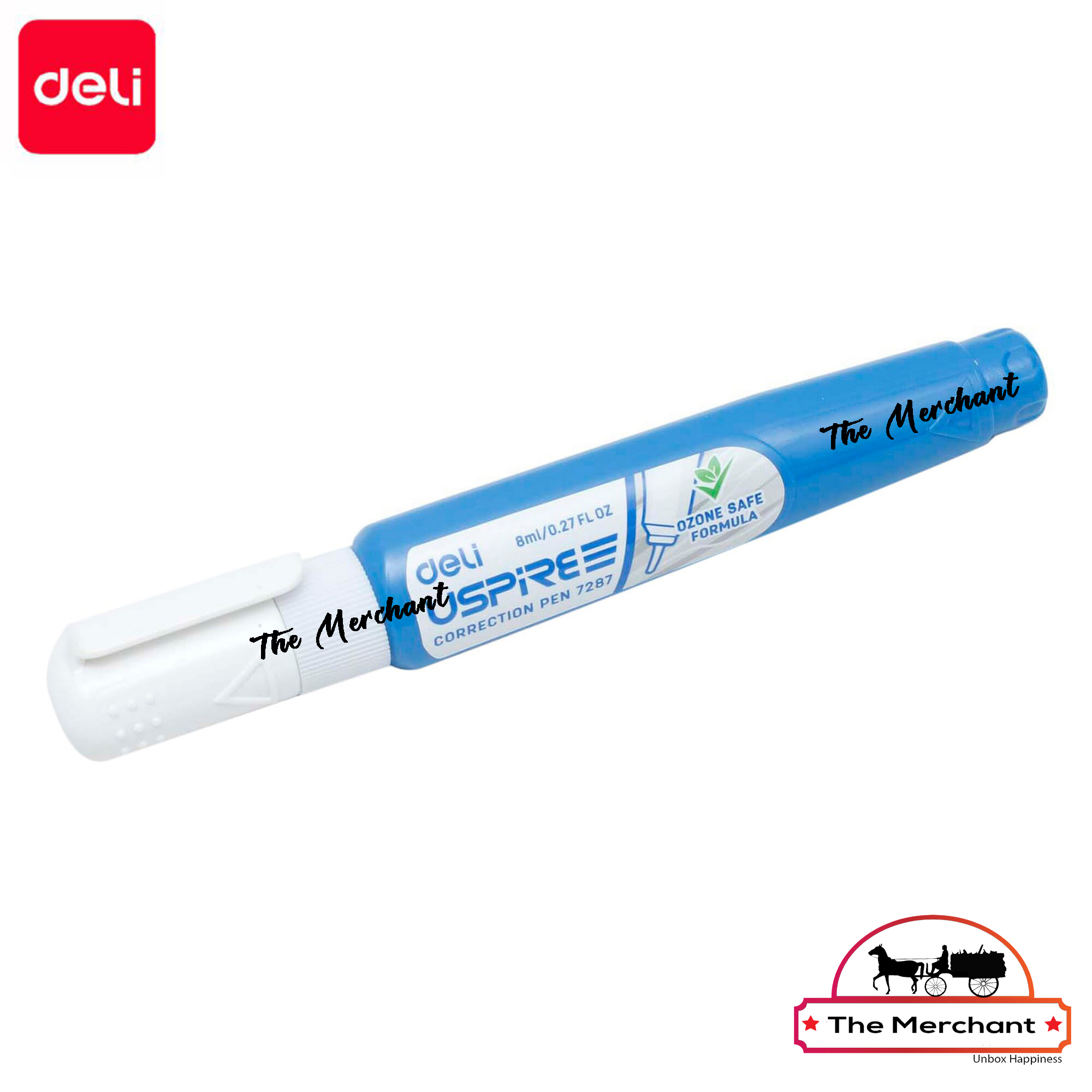 Deli 7287 USPIRE Correction Pen - Quick Drying - 8ml - 1pc. 