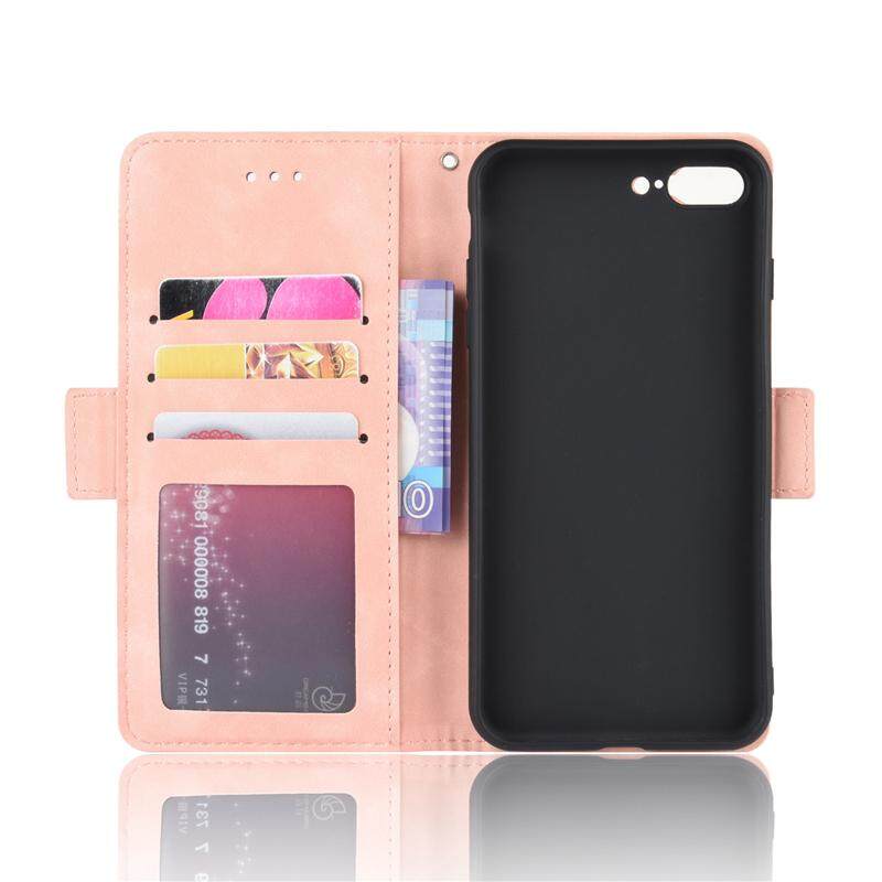 lthmy for Apple iPhone 7 Plus / iPhone 8 plus Wallet Case Magnetic Book Flip Cover with Card Holder. 