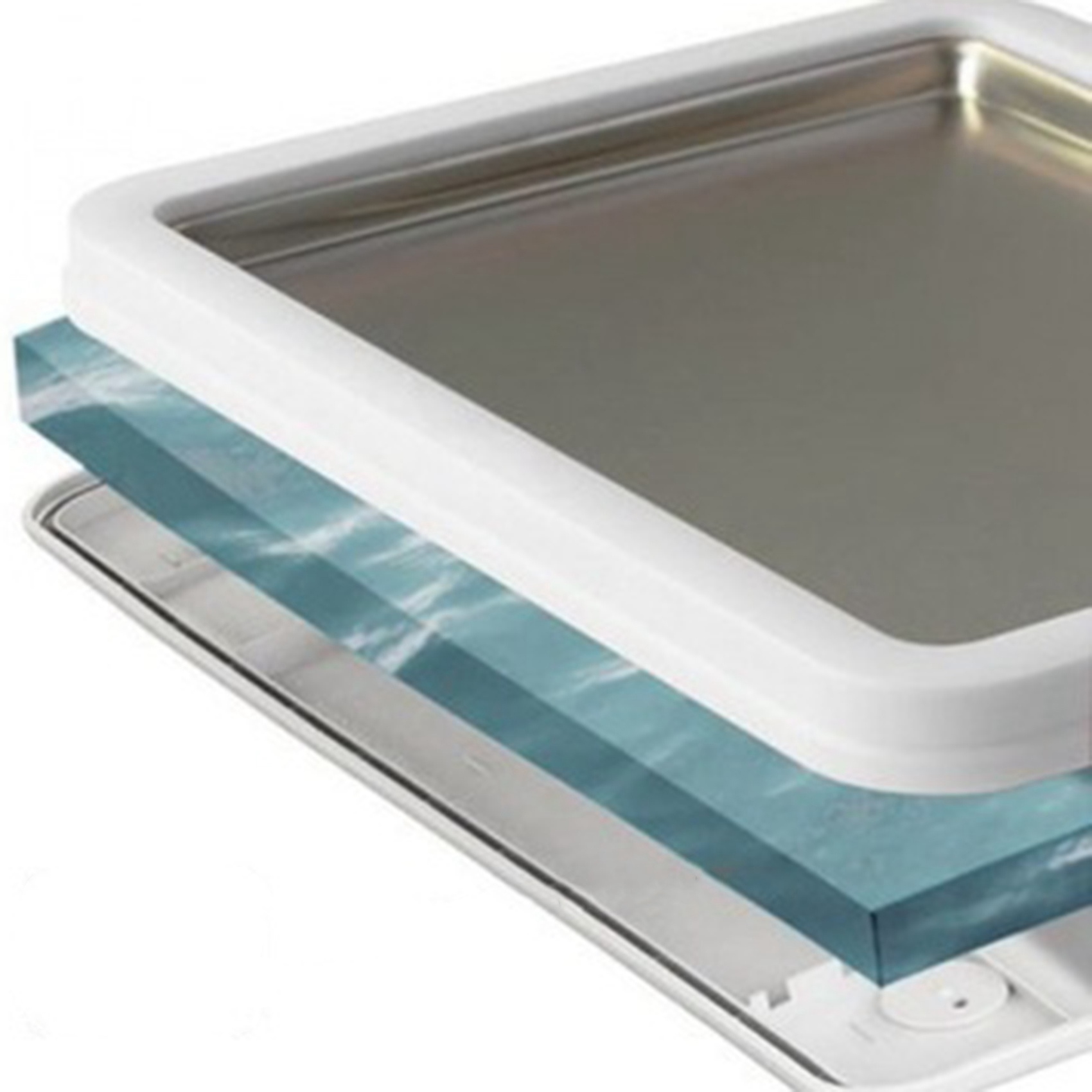 Ice Cream Machine, Ice Cream Roll Plate, with 2 Plastic Spatulas, Very Suitable for Handmade Ice Cream, freeze Yogurt. 